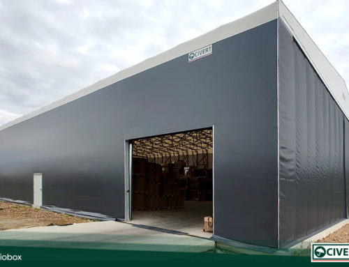 Tunnel mobili in pvc: Cusiobox ha scelto Civert