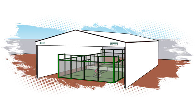 Copertura per campi da Padel Copertura per campi da Padel
