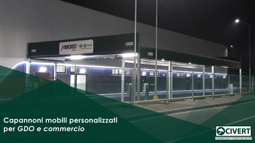 capannoni per supermercati