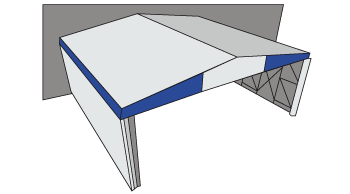 Capannone pvc modello Long Capannone pvc - Long